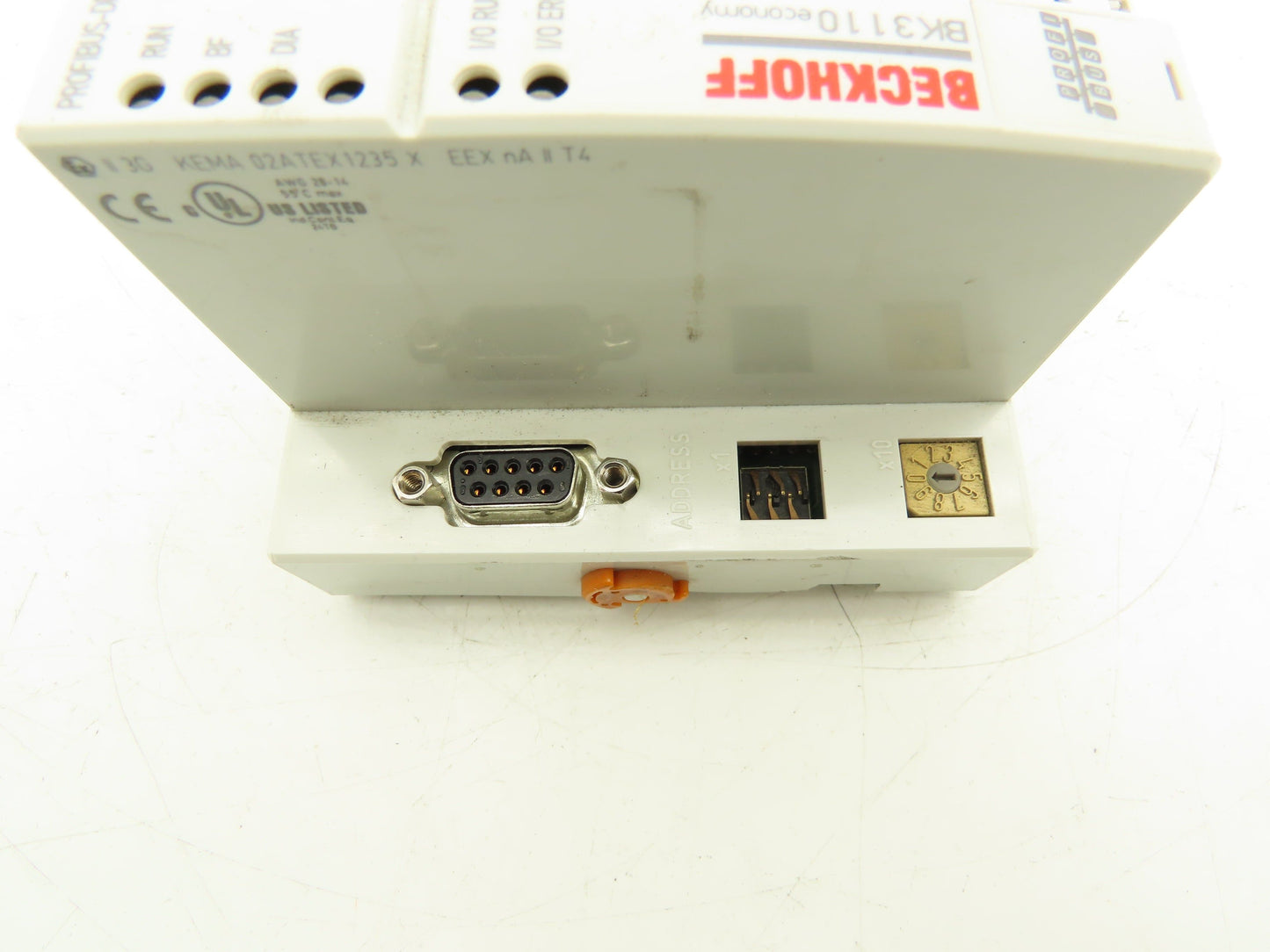 Beckhoff BK3110 Profibus DP Coupler 24VDC Input /Output End Terminals 24VDC