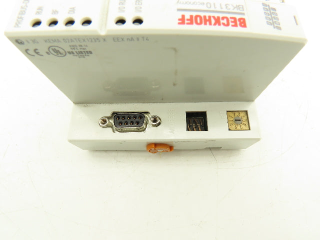 Beckhoff BK3110 Profibus DP Coupler 24VDC Input /Output End Terminals 24VDC