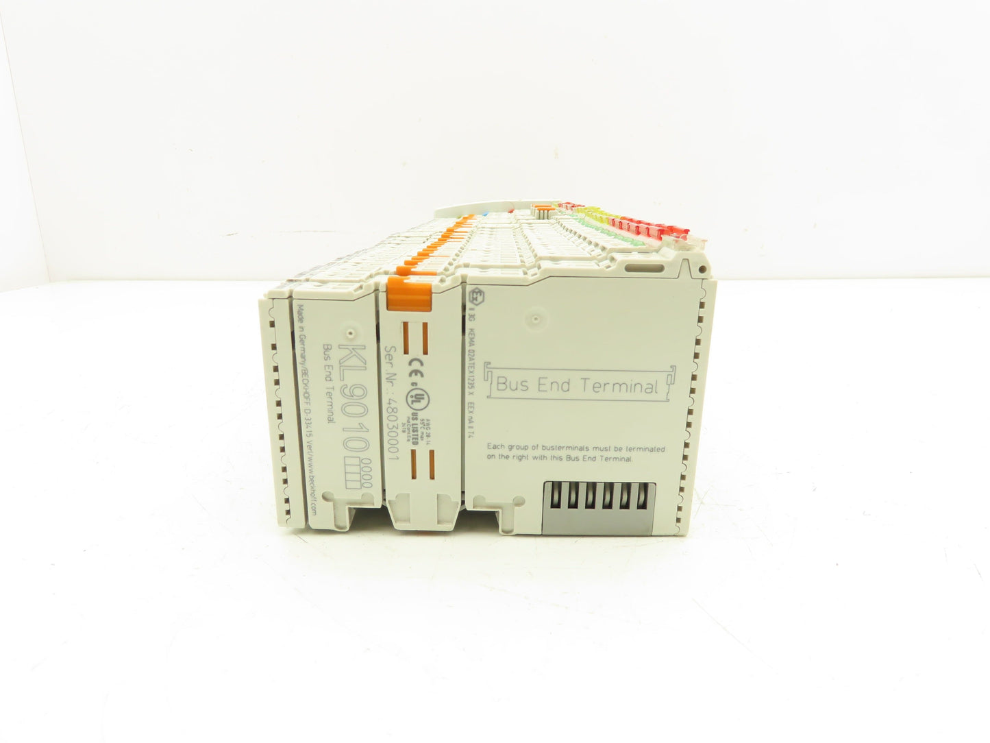 Beckhoff BK3110 Profibus DP Coupler 24VDC Input /Output End Terminals 24VDC