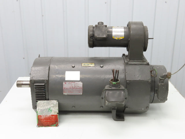 Emerson 25100650L DC Motor 15Hp 25.6A 1200 RPM 300/500V 2510AT Frame