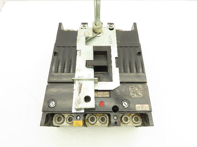 General Electric Circuit Breaker 250A 3 Pole 600V w/ Disconnect Handle