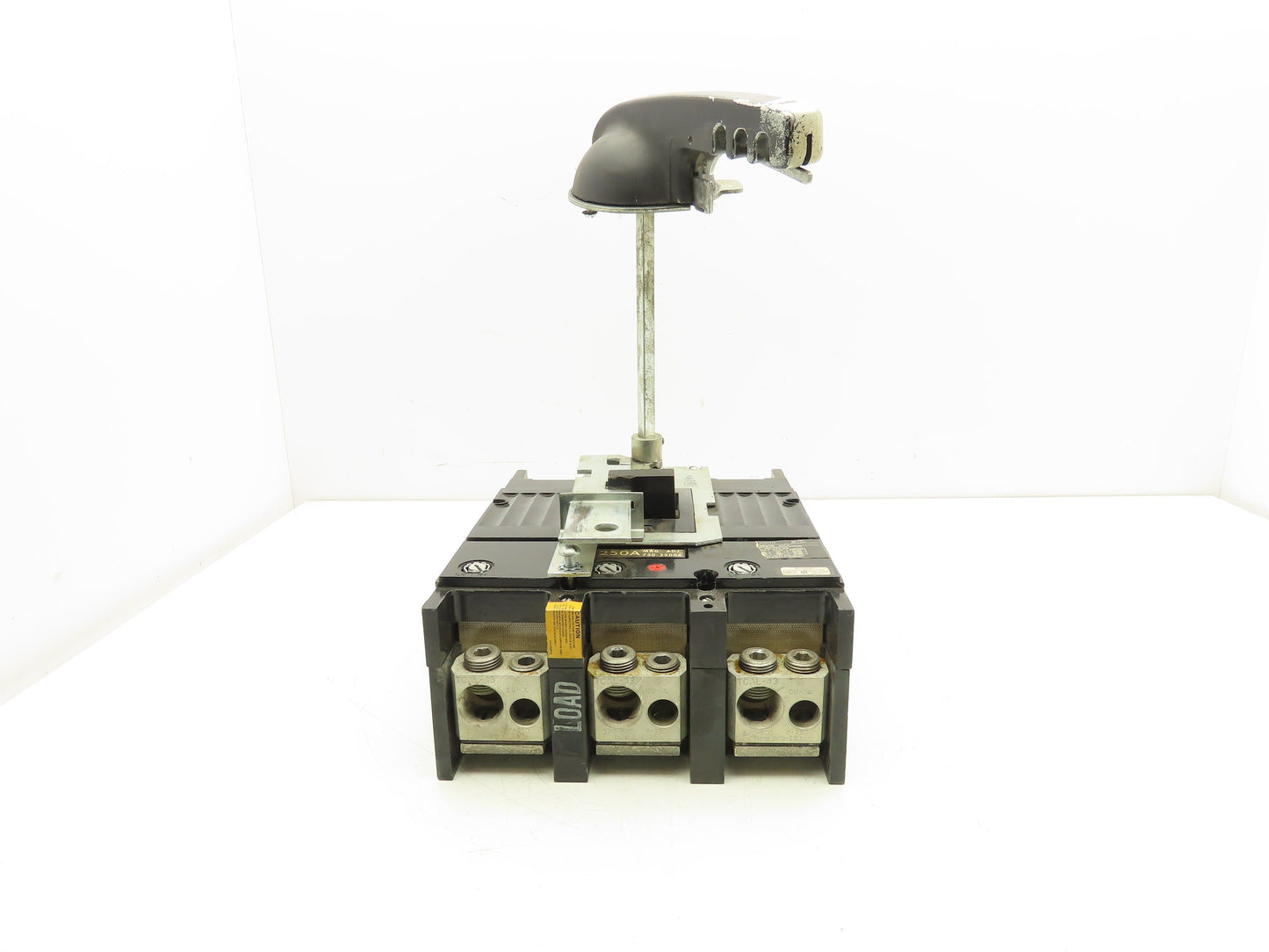 General Electric Circuit Breaker 250A 3 Pole 600V w/ Disconnect Handle