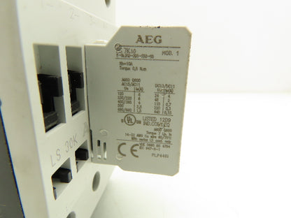 AEG LS30K.00 Contactor 220-660VAC 3PH 25-60HP 18.5-45kW