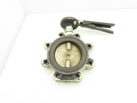 Hammond 5" Butterfly Valve 8-Lug EPDM AL/Bronze Disc w/Handle