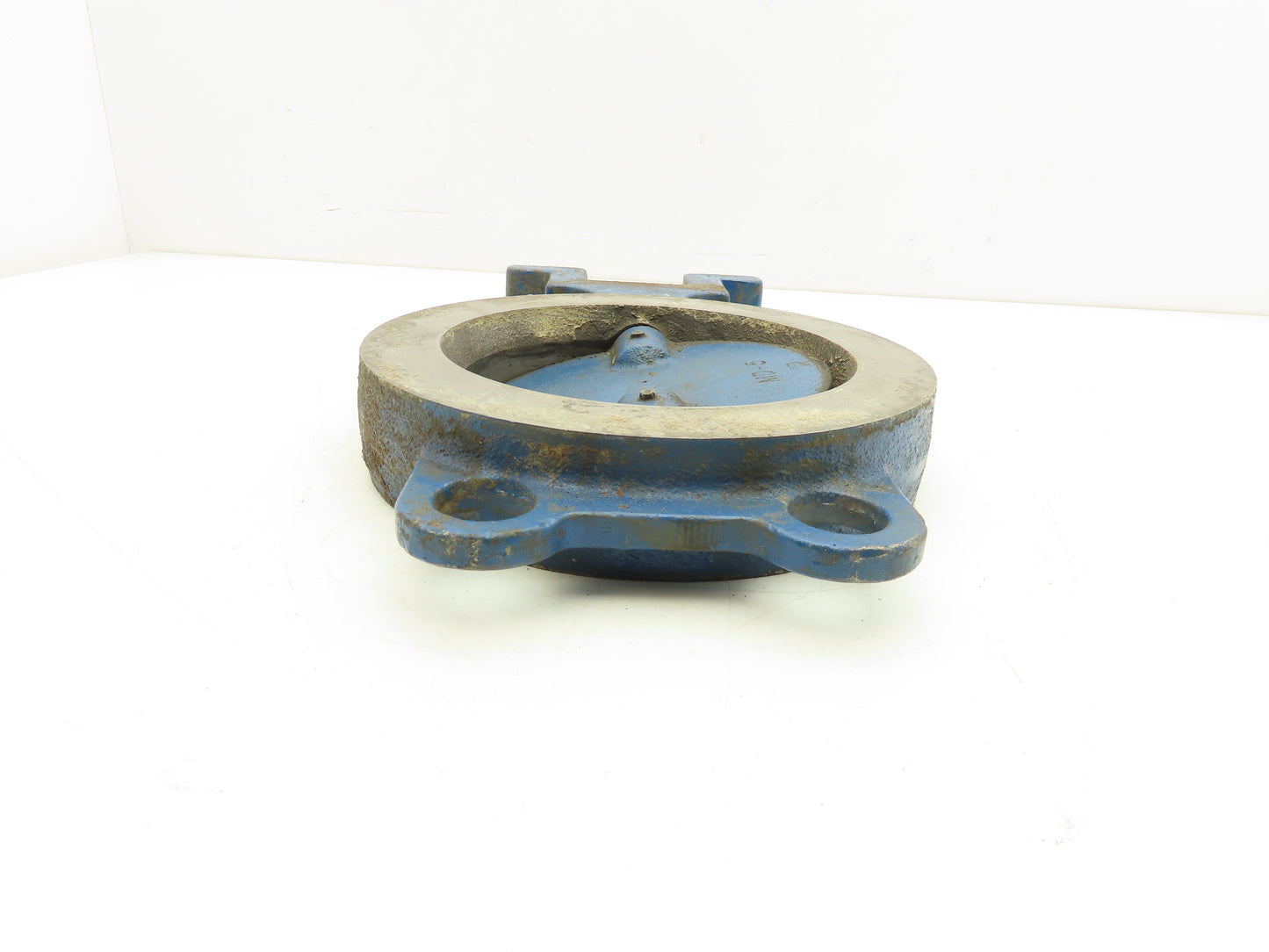 5" Wafer Style Butterfly Valve Cast Iron Disc Metal Seat No Handle