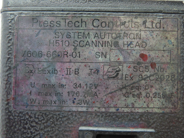 Quad Tech 7606-660R-01 Autotron-H510 Scanning Head Gravure Printing Alignment