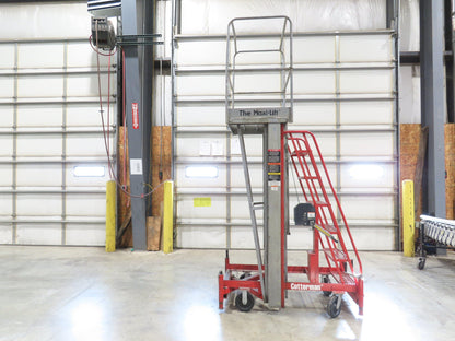 Cotterman ML15W Maxi-Lift 15' Manual Man Lift Elevating Work Platform Ladder
