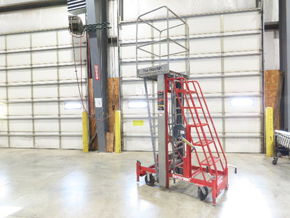 Cotterman ML15W Maxi-Lift 15' Manual Man Lift Elevating Work Platform Ladder