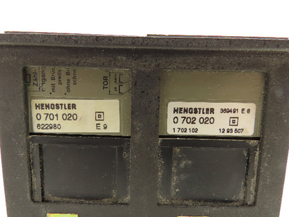 Hengstler 0702020 Counter Display with 2x Counters Display Defect See Pics