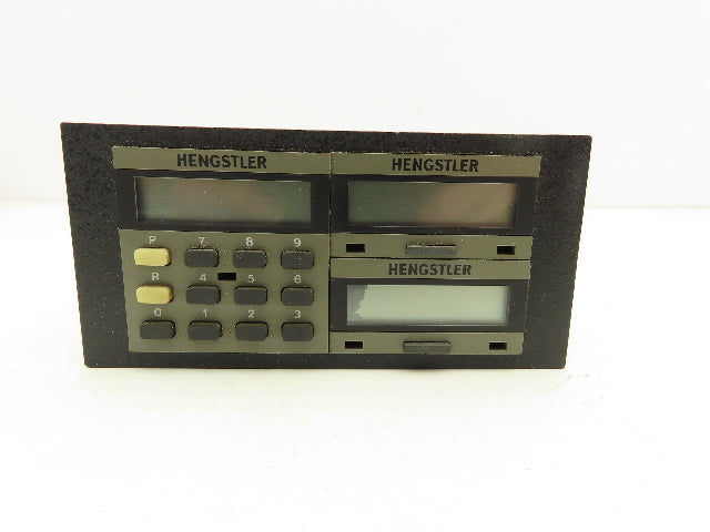 Hengstler 0702020 Counter Display with 2x Counters Display Defect See Pics
