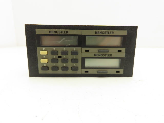 Hengstler 0702020 Counter Display with 2x Counters Display Defect See Pics
