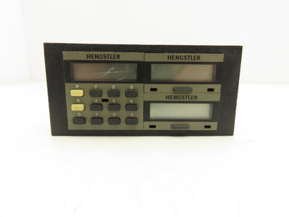 Hengstler 0702020 Counter Display with 2x Counters Display Defect See Pics