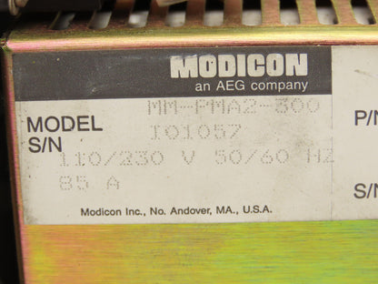 AEG Modicon MM-PMA2-300 PanelMate Plus Interface Power Supply System 110/230V