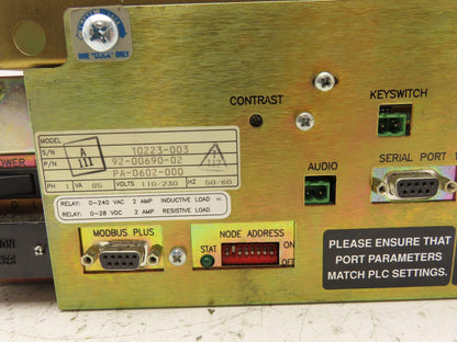AEG Modicon MM-PMA2-300 PanelMate Plus Interface Power Supply System 110/230V