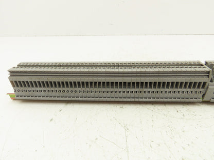 Entrelec M4/6 5116 Terminal Block DIN Rail 600V 25A 24-10AWG Lot of 95