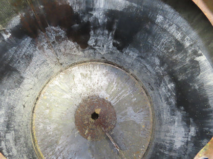 Fabricated Metals Liqua-Bin Round Liquid Storage Tank 330 Gal Steel IBC Tote