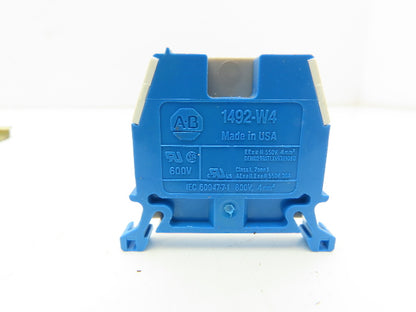 Allen Bradley 1492 Terminal Block DIN Rail 550V 4mm² Lot of 72