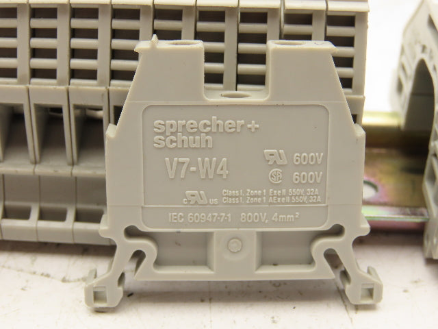 Allen Bradley Sprecher+Schuh Terminal Block Fuse DIN Rail Lot of 120