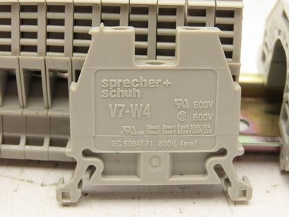 Allen Bradley Sprecher+Schuh Terminal Block Fuse DIN Rail Lot of 120