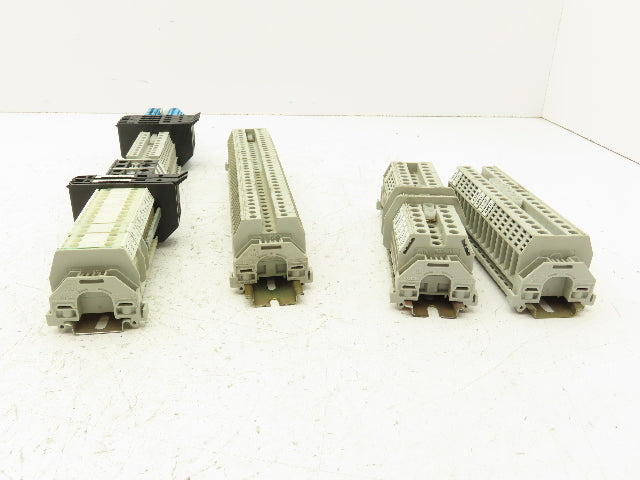 Allen Bradley Sprecher+Schuh Terminal Block Fuse DIN Rail Lot of 120