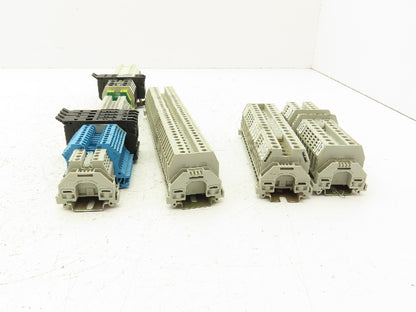 Allen Bradley Sprecher+Schuh Terminal Block Fuse DIN Rail Lot of 120