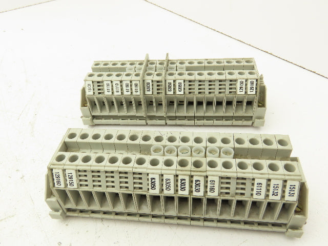 Allen Bradley Sprecher+Schuh Terminal Block Fuse DIN Rail Lot of 120
