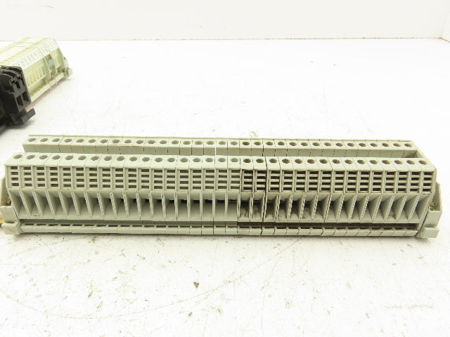Allen Bradley Sprecher+Schuh Terminal Block Fuse DIN Rail Lot of 120