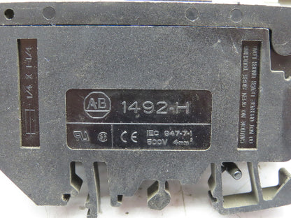 Allen Bradley Sprecher+Schuh Terminal Block Fuse DIN Rail Lot of 120