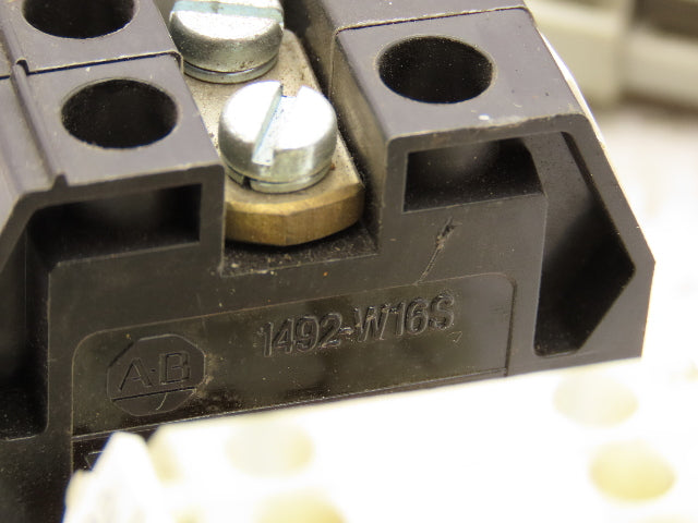 Allen Bradley Sprecher+Schuh Terminal Block Fuse DIN Rail Lot of 120