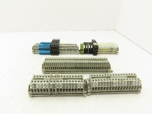 Allen Bradley Sprecher+Schuh Terminal Block Fuse DIN Rail Lot of 120