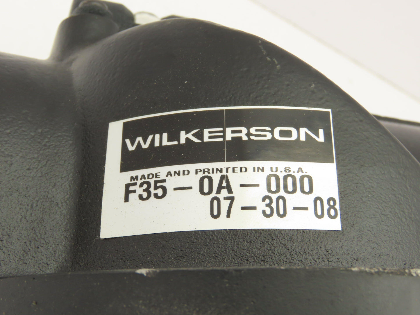 Wilkerson F35-0A-000 Compressed Air Particulate Filter 1-1/4" NPT