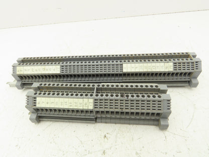 Morsettitalia Terminal Block Fuse DIN Rail 600V 30A 24-10AWG Lot of 117