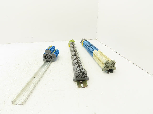 Morsettitalia Terminal Block Fuse DIN Rail 600V 30A 24-10AWG Lot of 162