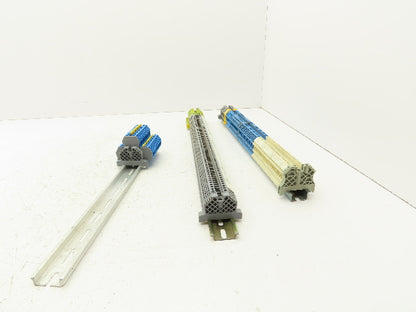 Morsettitalia Terminal Block Fuse DIN Rail 600V 30A 24-10AWG Lot of 162