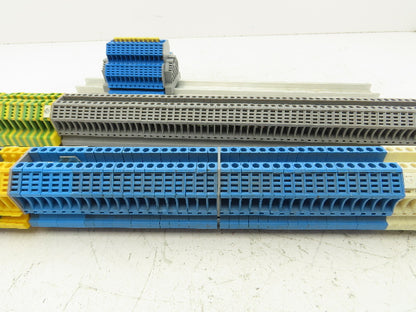 Morsettitalia Terminal Block Fuse DIN Rail 600V 30A 24-10AWG Lot of 162
