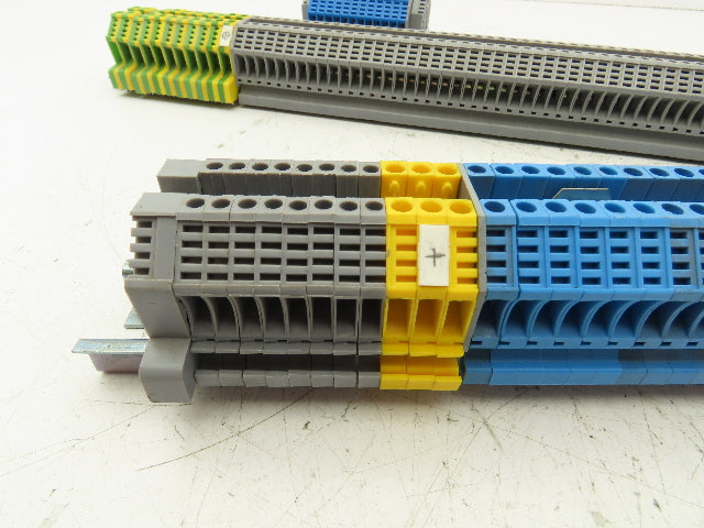 Morsettitalia Terminal Block Fuse DIN Rail 600V 30A 24-10AWG Lot of 162