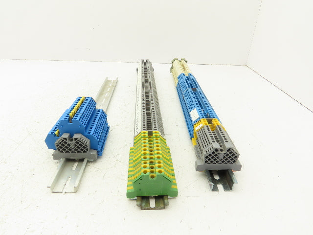 Morsettitalia Terminal Block Fuse DIN Rail 600V 30A 24-10AWG Lot of 162