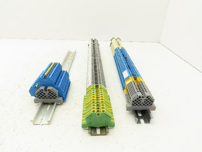 Morsettitalia Terminal Block Fuse DIN Rail 600V 30A 24-10AWG Lot of 162