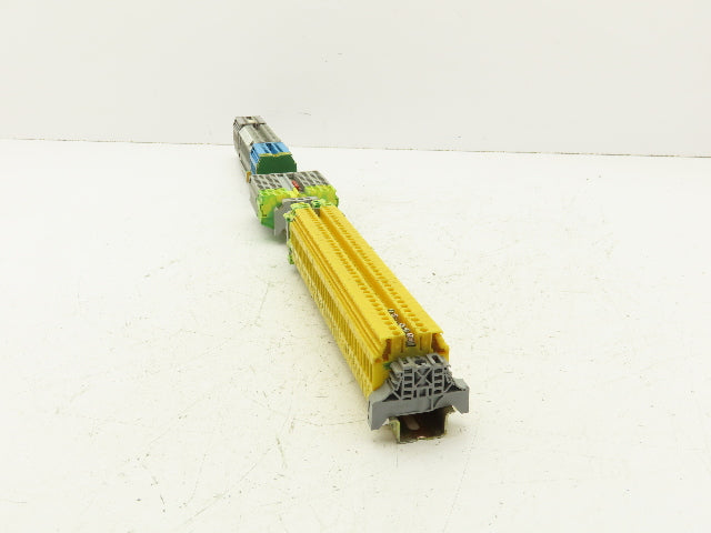 Various Mfr Terminal Block DIN Rail 600V 25A Lot of 95
