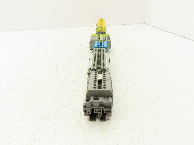 Various Mfr Terminal Block DIN Rail 600V 25A Lot of 95