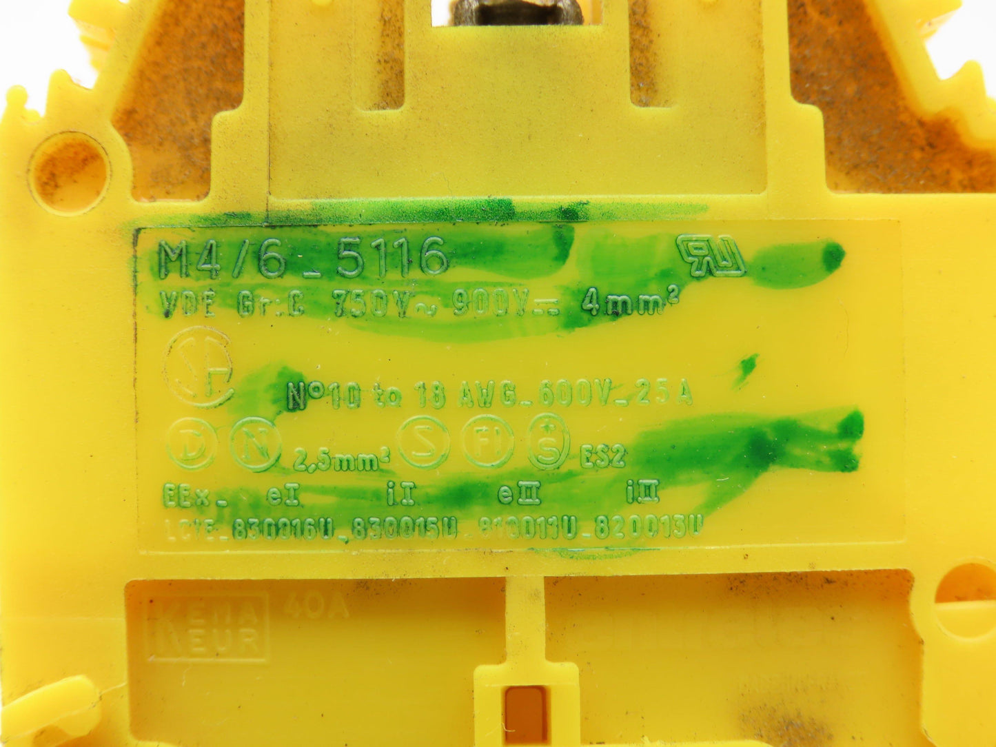 Various Mfr Terminal Block DIN Rail 600V 25A Lot of 95