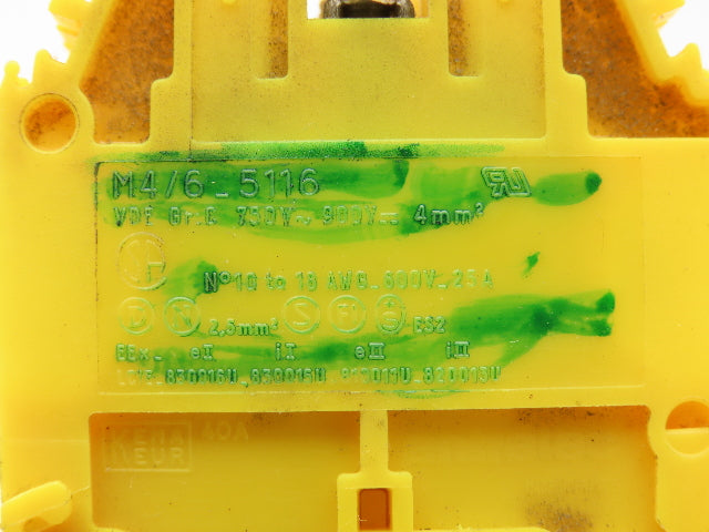 Various Mfr Terminal Block DIN Rail 600V 25A Lot of 95