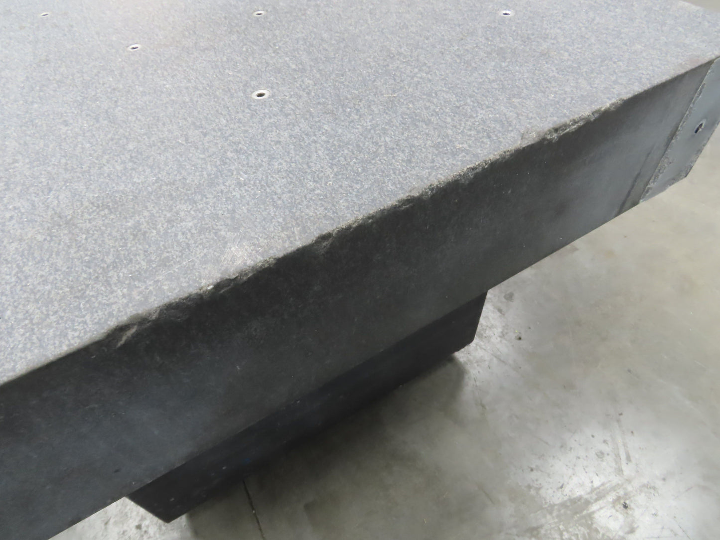 Brown Sharpe Granite Surface Inspection Plate 41-1/4 x 49 x 8" Stand Grade B