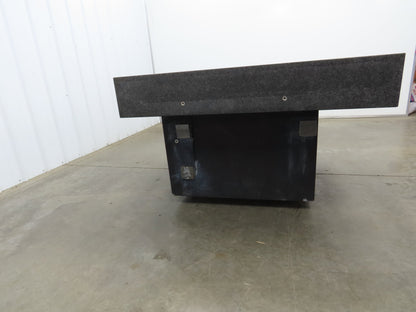 Brown Sharpe Granite Surface Inspection Plate 41-1/4 x 49 x 8" Stand Grade B