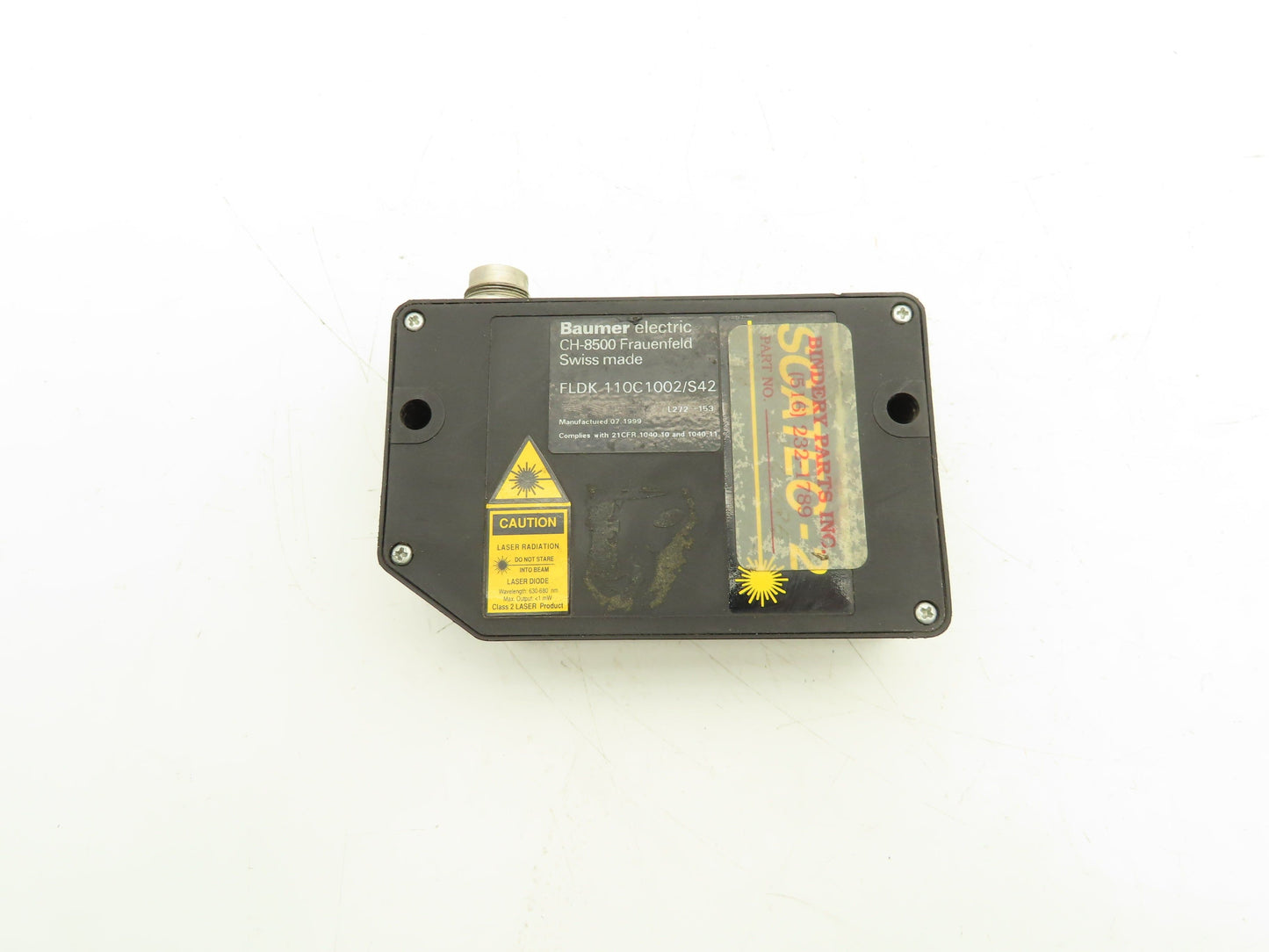 Baumer Electric SCATEC-2 FLDK 110C1002/S42 Laser Copy Counter Sensor