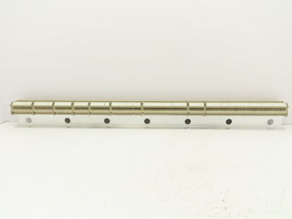 Weidmuller Terminal Block DIN Rail 1 Meter Lot of 170+