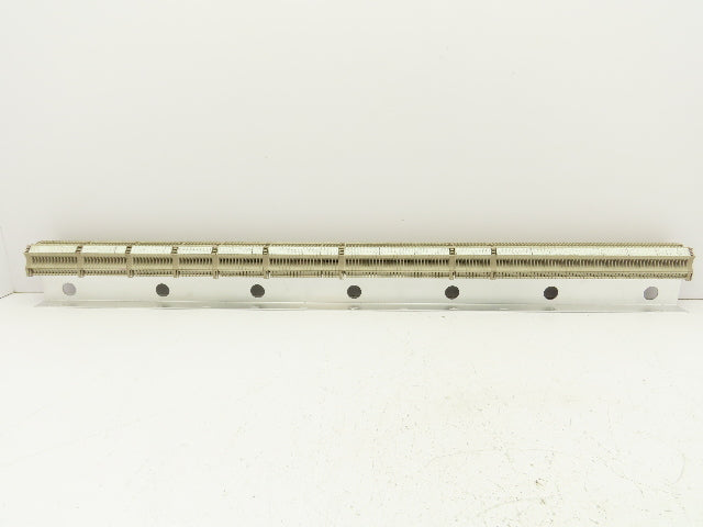 Weidmuller Terminal Block DIN Rail 1 Meter Lot of 170+