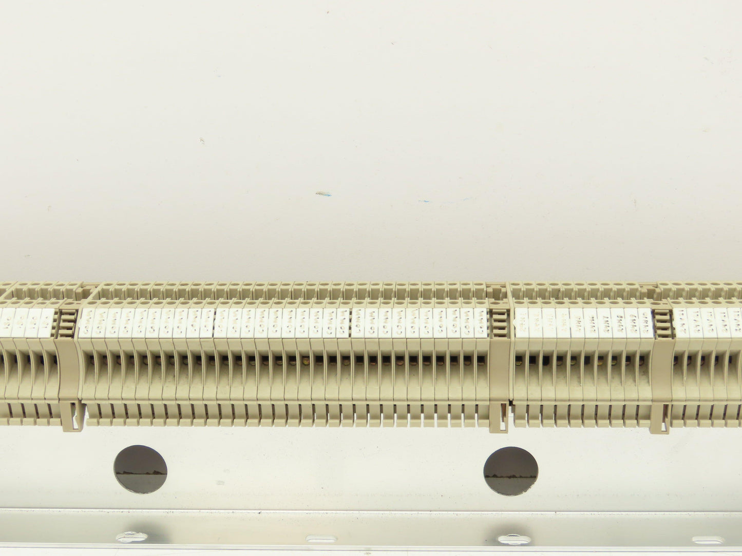 Weidmuller Terminal Block DIN Rail 1 Meter Lot of 170+
