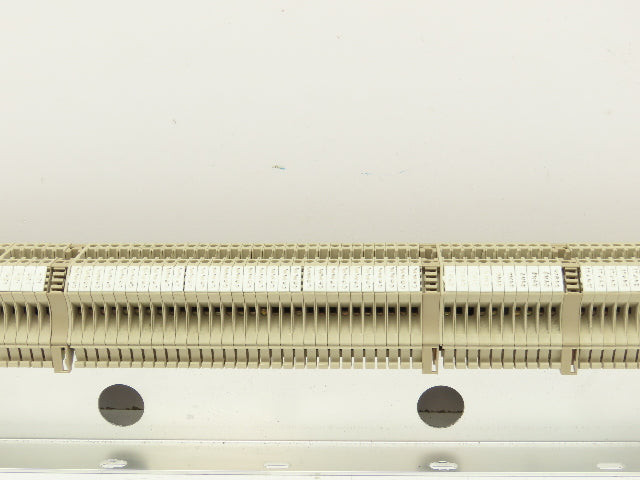 Weidmuller Terminal Block DIN Rail 1 Meter Lot of 170+