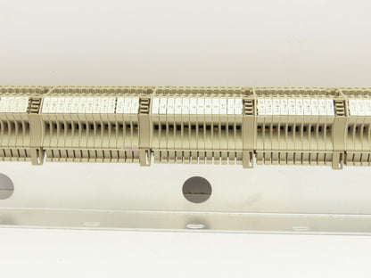 Weidmuller Terminal Block DIN Rail 1 Meter Lot of 170+
